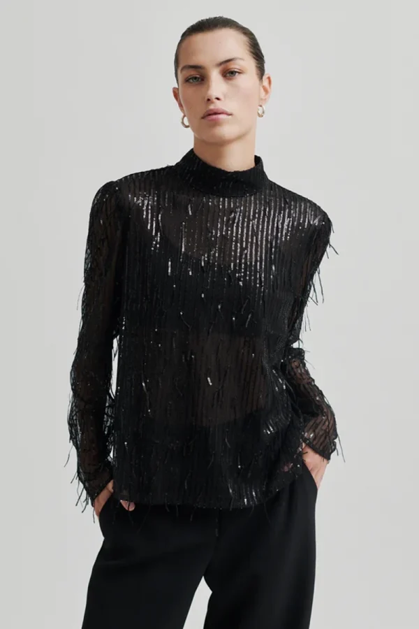 Tassel  blouse