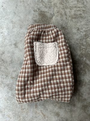 Fleece checker pants - Afbeelding 3
