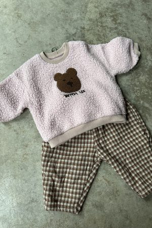 Fleece checker pants - Afbeelding 5