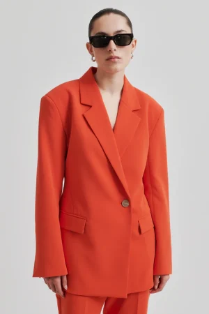 Evie split blazer
