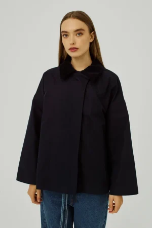Vana short trenchcoat