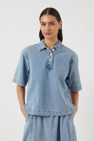 Yascotma denim shirt