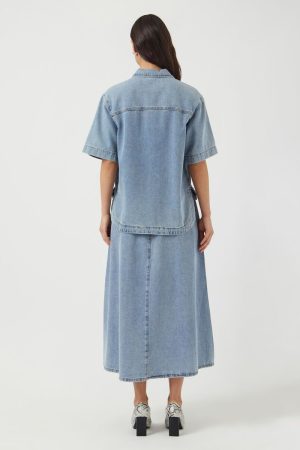 Yascotma denim shirt - Afbeelding 2