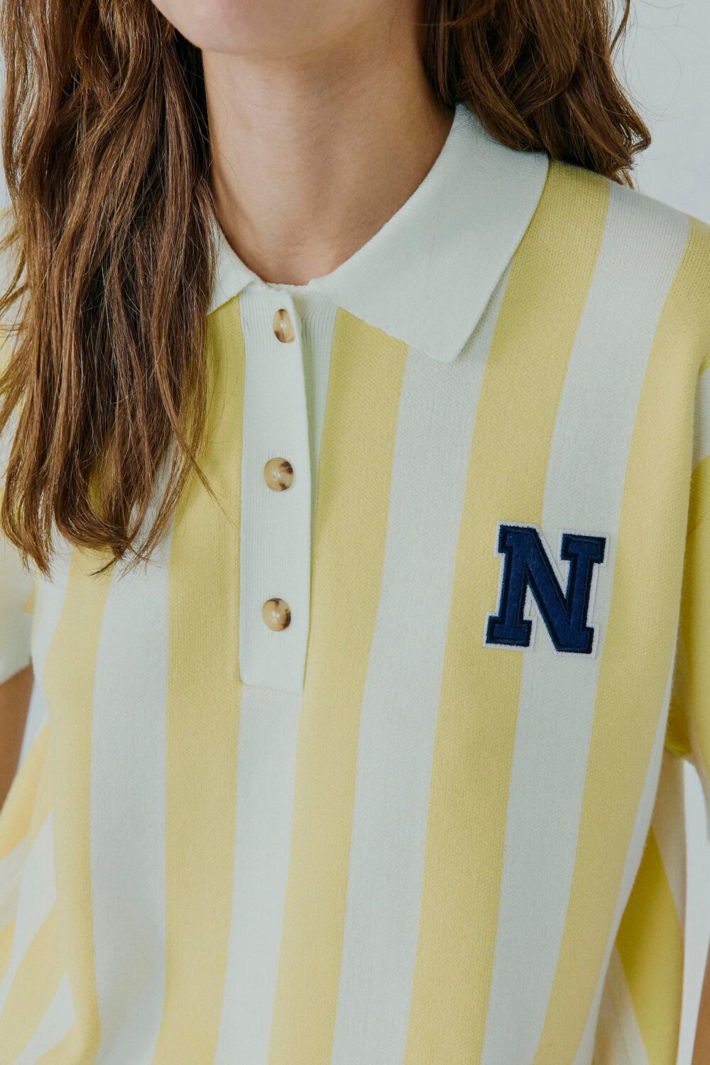 Varsity knit polo